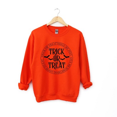 Simply Sage Market Women's Graphic Sweatshirt Trick or Treat Circle