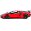 Lamborghini Aventador LP750-4 Red 1/24 Diecast Model Car by Bburago - 3 of 4