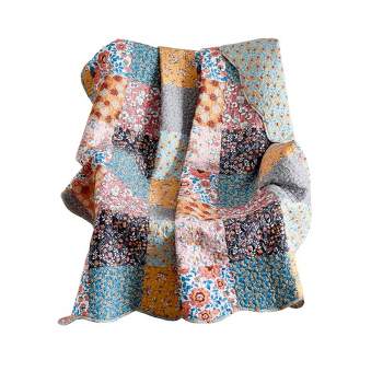 Carlie Accessory Warm & Cozy Throw Blanket 50" x 60" Calico by Barefoot Bungalow