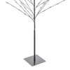 LuxenHome Lighted LED 5.9Ft Brown Birch Twig Tree Decoration, Artificial Birch Tree with Metal Base - 4 of 4