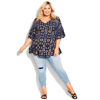 Avenue Women's Plus Size Harper Tunic