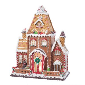 Kurt Adler 16-Inch Fancy Clay Dough Gingerbread House - 1 of 4