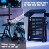 GTPLAYER Flight Racing Simulation Stand, Foldable Gaming Stand, Compatible with Logitech/Thrustmaster/PXN Gaming Devices, Black - 4 of 4