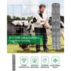 Cattle Farm Fence 4x164ft, Thickened 12 Gauge Galvanized Wire Fencing, Durable Woven Wire Fencing with Hinge Knot for Cattle, Goats & Sheep, Hog - 3 of 4
