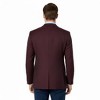 Adam Baker Men's 520215/8-100% Wool Ultra Slim Fit Sport Coat - Solid Navy - 46L - 4 of 4