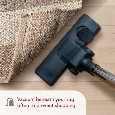 Beige Stripe Flat Woven Handmade Reversible 4' x 6' Rug