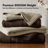 100% Cotton Solid Color Heavyweight Bath Towel Set, Anti-Microbial Certified Highly Absorbent Plushy Bath Towel - 2 of 4