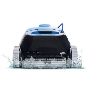 Dolphin Nautilus CC Robotic Pool Vacuum, Wall-Climbing Scrubber, Top-Load Filter, for Above/In-Ground Pools up to 33 FT - 1 of 4