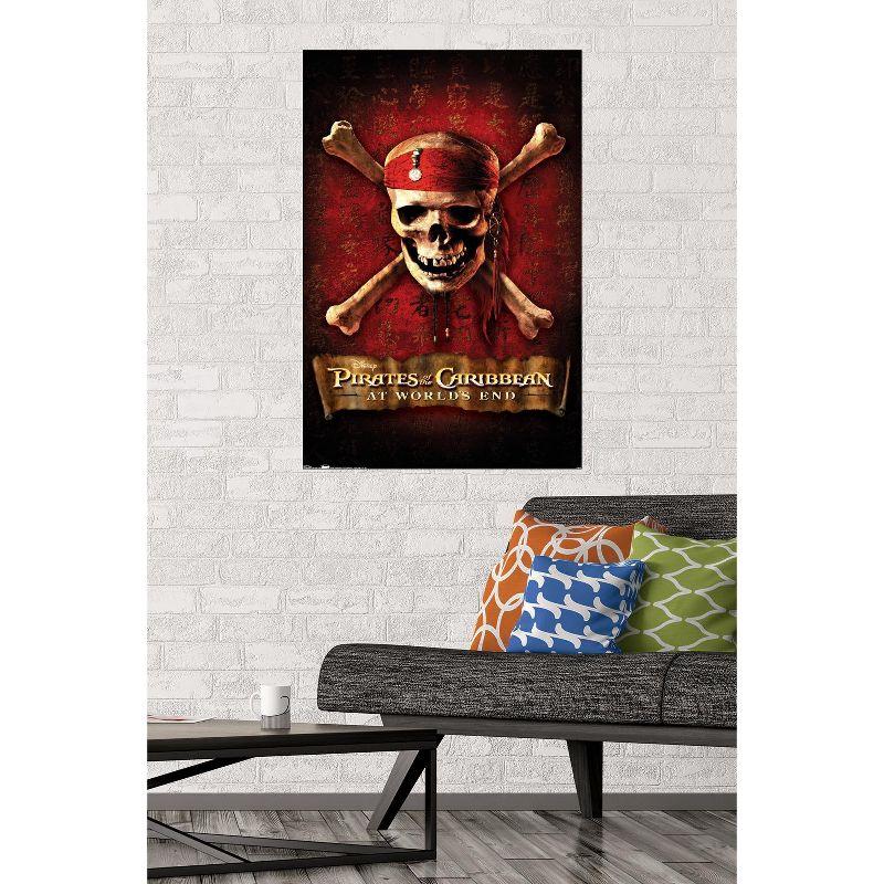 Trends International Disney Pirates of the Caribbean: At World's End - Teaser Unframed Wall Poster Prints, 2 of 7
