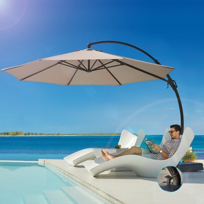 Lausaint Home 11' Deluxe Cantilever Umbrella