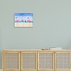 Stupell Industries Cute Pink Flamingos Beach Attire Strolling Coast Illustration Framed Giclee Art - 3 of 4