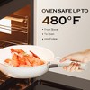 SUGIFT 18-Piece Ceramic Nonstick Cookware Set with Detachable Handles – Space-Saving & Oven Safe - 4 of 4