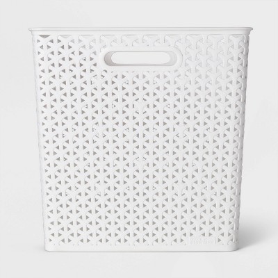 weave storage bin