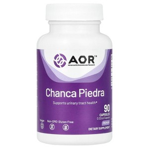 Advanced Orthomolecular Research AOR Chanca Piedra, 500 mg , 90 Capsules - 1 of 4