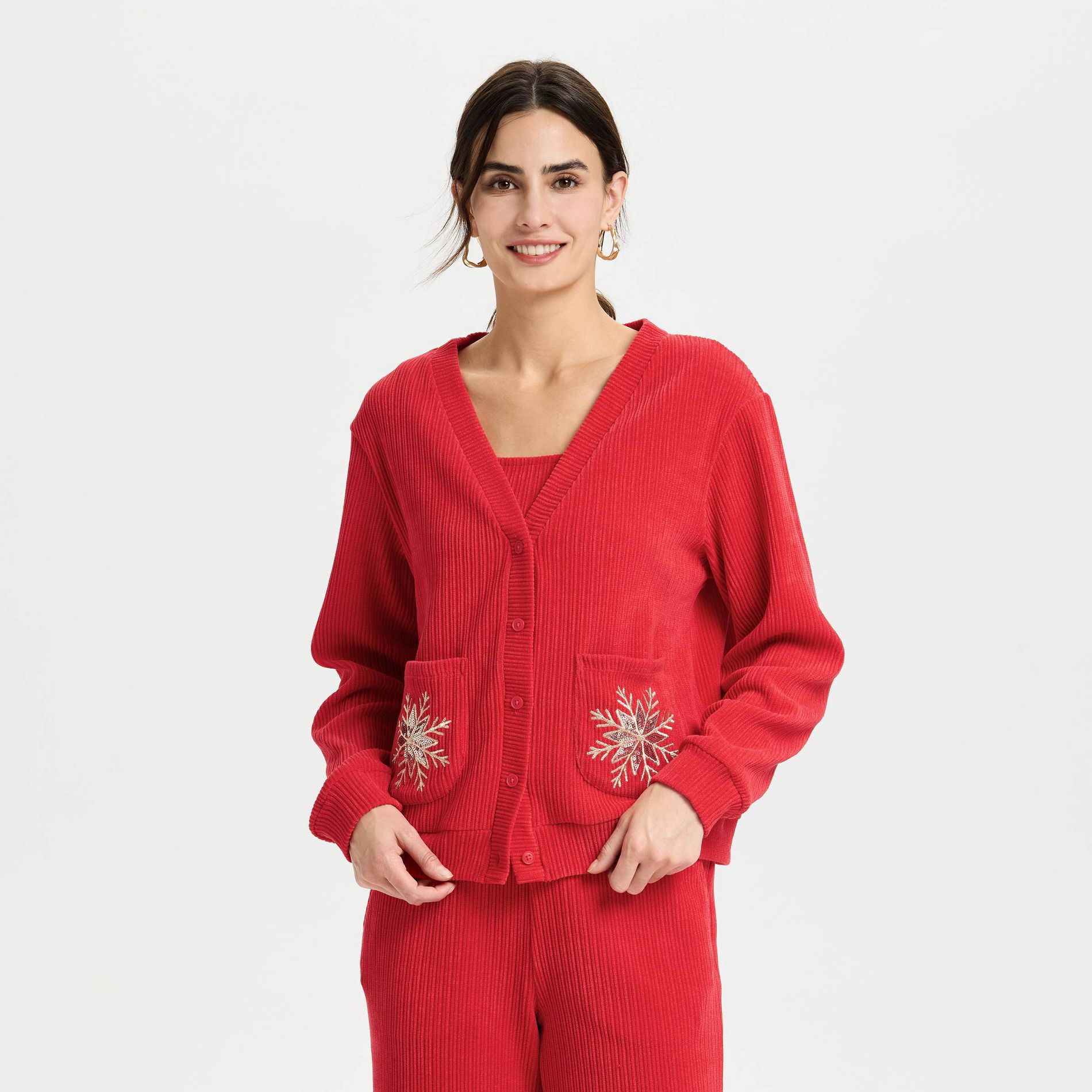 Women's Embroidered Cardigan - Universal Thread™