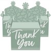 Big Dot of Happiness Sage Green Elegantly Simple - Treat Box Party Favors - Guest Party Favors Goodie Gable Boxes - Set of 12 - 2 of 4