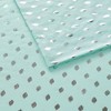 Elegant Microfiber Metallic Ikat-style Dot Print Sheet Set, All Season Bedding Set, Cozy Home Textile for Lux Bedroom Decor, Valentine's Day Gifts - 4 of 4