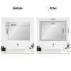 Amanti Art Mirror Makeover Bathroom Mirror Frame Border Kit - Fully Assembled Peel and Stick Frame - Mirror NOT Included - Parlor Trim - 4 of 4