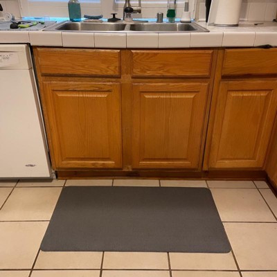 20 X 40 Low Profile Charmed Manor Patterned Polyurethane Kitchen Mat With  Foam Rubber Backing - Threshold™ : Target
