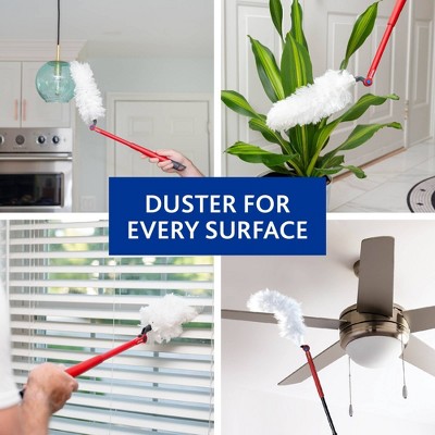 O-Cedar Flex & Catch Heavy Duty Duster Kit with 3-Foot Extendable Handle