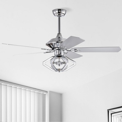Bella Depot 52" Industrial Ceiling Fan with Light and Remote