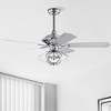 YUHAO 52 Inch Indoor Modern and Contemporary Ceiling Fan with Light and Remote Control - 2 of 4