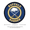 Evergreen Ultra-Thin Edgelight LED Wall Decor, Round, Buffalo Sabres- 23 x 23 Inches Made In USA - 2 of 4