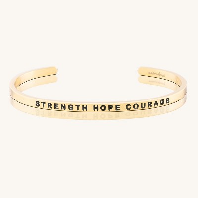 Mantra Jewelry - Strength Hope Courage