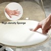 NicBex Adjustable Plastic Armless Swivel Office Chair for Gaming Work Study Vanity,Living Room - 4 of 4