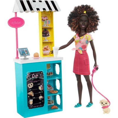 Barbie Doll And Accessories Travel Set With Puppy : Target