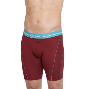 Jockey Sport Men's Silver Microfiber 9" Long Leg Boxer Brief - 1 of 3