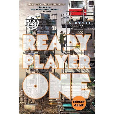  Ready Player One - Large Print by  Ernest Cline (Paperback) 