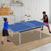 VisioGear Game Table, Foldable Tennis Table, Portable Ping Pong Table Set for Indoor Outdoor - 2 of 4