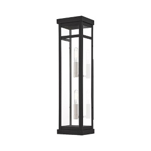 Livex Lighting Hopewell 2 - Light Wall Light in  Black - 1 of 2