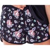 Disney Little Mermaid Women's Ariel Tank Short Pajama 2-Piece Set Black - 4 of 4
