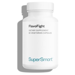 SuperSmart FlavoFight 500mg per Day (Patented & High Strength) - Citrus Sinensis Extract Supplement | Non-GMO & Gluten Free - 60 Vegetarian Capsules - 1 of 1