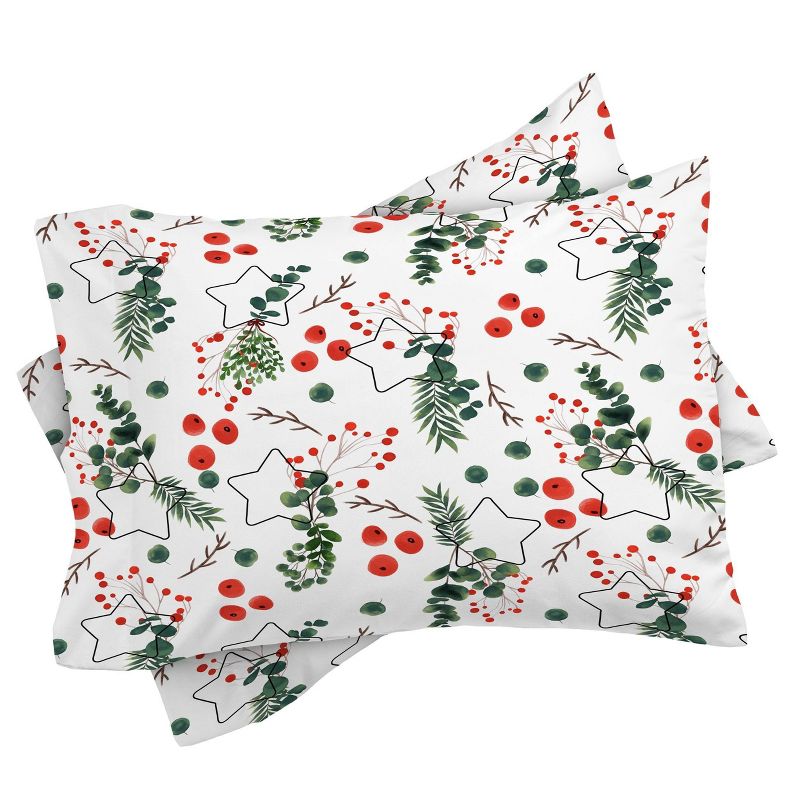 Christmas Botany Comforter Set - Deny Designs, 4 of 6