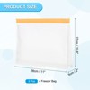 Unique Bargains Reusable Leakproof Zip PEVA Freezer Food Storage Bags 3 Pcs - 2 of 4