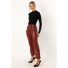 Petal and Pup Womens Maverick Faux Leather Pants - 4 of 4