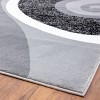 Luxe Weavers Contemporary Abstract Geometric Swirl Area Rug - 4 of 4