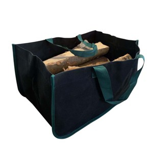 Kings County Tools Waxed Canvas Firewood Carrier - 1 of 4