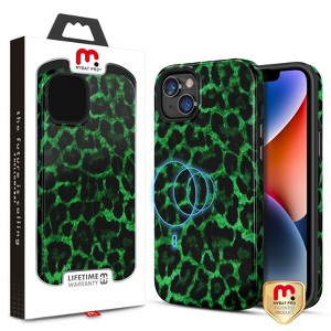 MyBat Pro Fuse Series MagSafe Case for Apple iPhone 14 Plus (6.7) - Purple Marble - 1 of 4