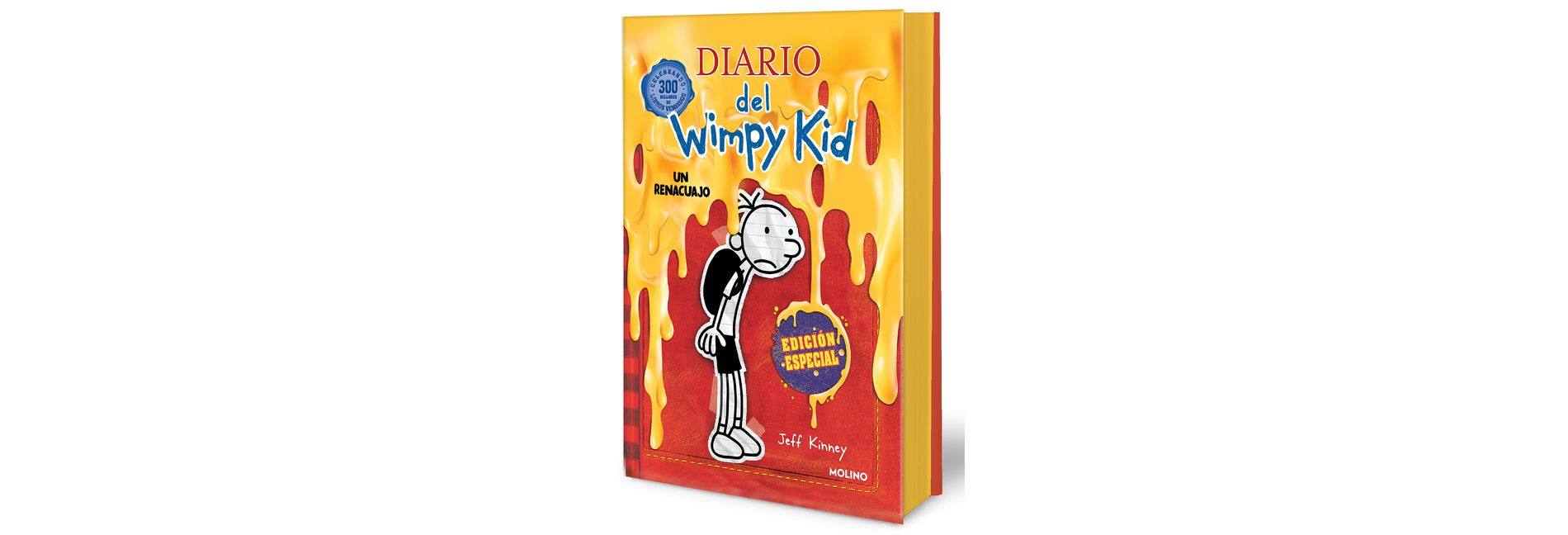 Diario del Wimpy Kid: Un Renacuajo (Edición Cantos Pintados) / Diary of a Wimpy Kid (Sprayed Edges Edition) - by  Jeff Kinney (Hardcover)