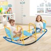 Costway Kids Seesaw Teeter Totter Outdoor for Toddlers with Easy-Grid Handle for Age 3-8 - 2 of 4