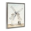 Stupell Industries Windmill Farm Landscape Floating Frame Canvas Art, Gray, 17" x 21" - 2 of 4