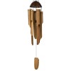 Woodstock Wind Chimes Asli Arts Collection, Half Coconut Bamboo Chime, Bamboo Wind Chime, Wind Chimes For Outdoor Garden and Patio - image 3 of 4