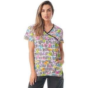 Just Love Womens Scrub Tops - V-Neck Nursing Scrubs with 2 Pockets - 1 of 1