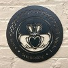 Slickblue Celtic Metal Wall Art – 12" Round Hanging Decor in 8 Irish Designs & 4 Finish Options for Home - 2 of 4
