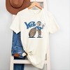 Yale University Football Character - Women's Short Sleeve Graphic T-Shirt - 2 of 4