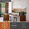 VAXCEL Thalia Contemporary Mini Pendant Ceiling Light White Pill Glass - 3 of 4